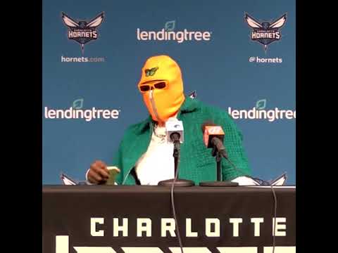 Terry Rozier's fit in the post-game interview 😅