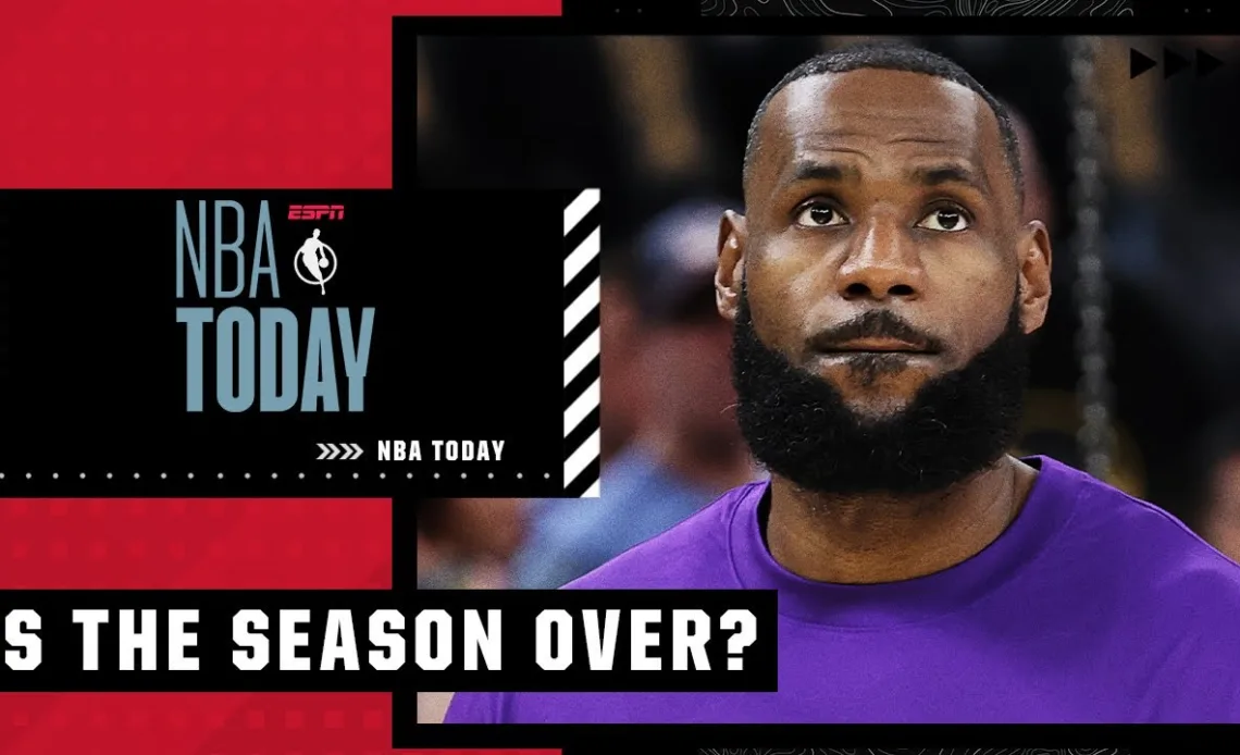 The Lakers season is OVER ... UNLESS they change up the roster! - Vince Carter | NBA Today