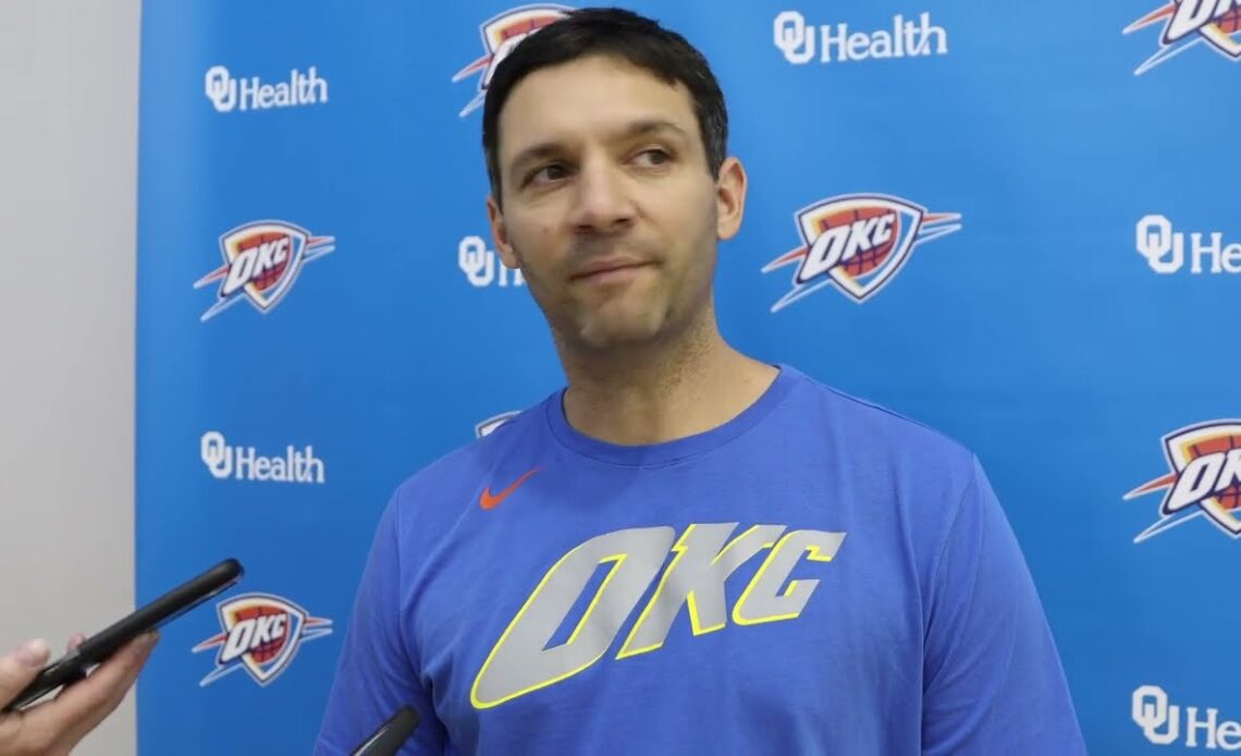 Training Camp | Mark Daigneault Media Availability 09/30/2022 | OKC Thunder