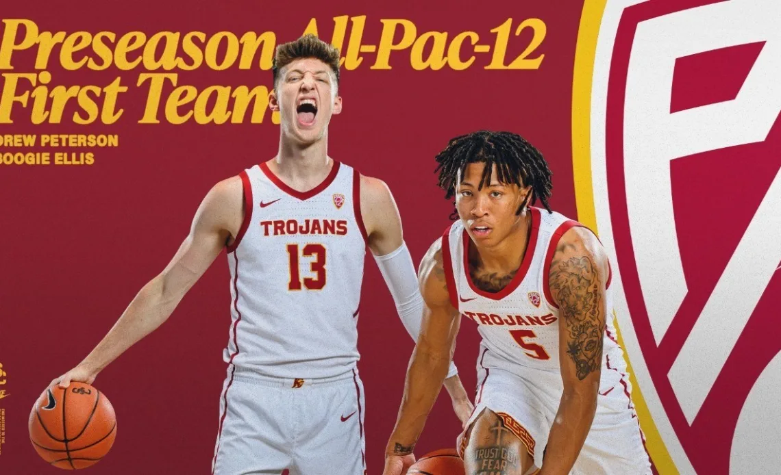 USC's Boogie Ellis, Drew Peterson Named To Pac-12 Preseason All-Conference First Team