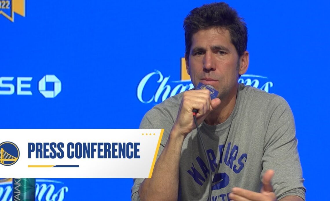 Warriors Talk | Bob Myers on Training Camp - Oct. 6, 2022