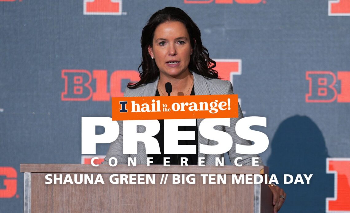 Shauna Green Big Ten Media Day Press Conference thumbnail