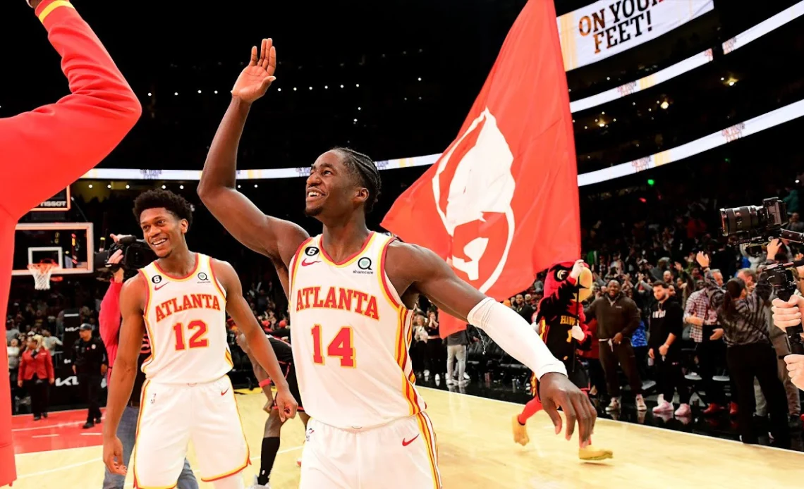 AJ Griffin Overtime Buzzer Beater Gives Hawks Win