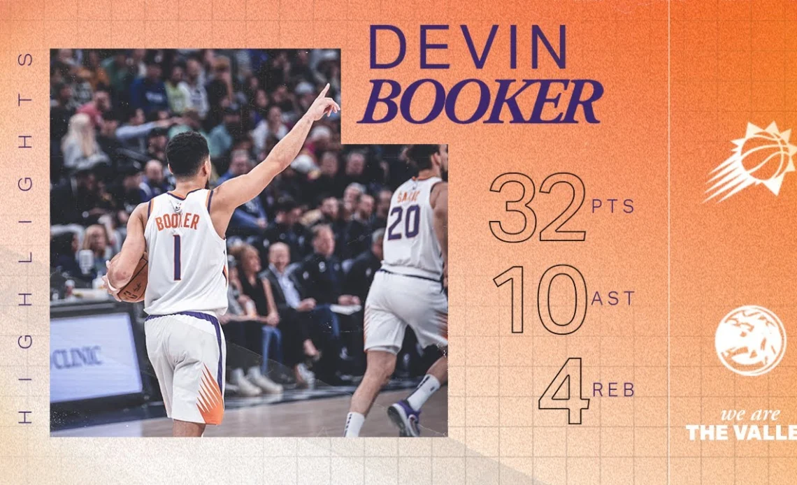 Book (32 PTS) Hits His 5th 30-Point Game of the Season in Win Against Timberwolves | Phoenix Suns