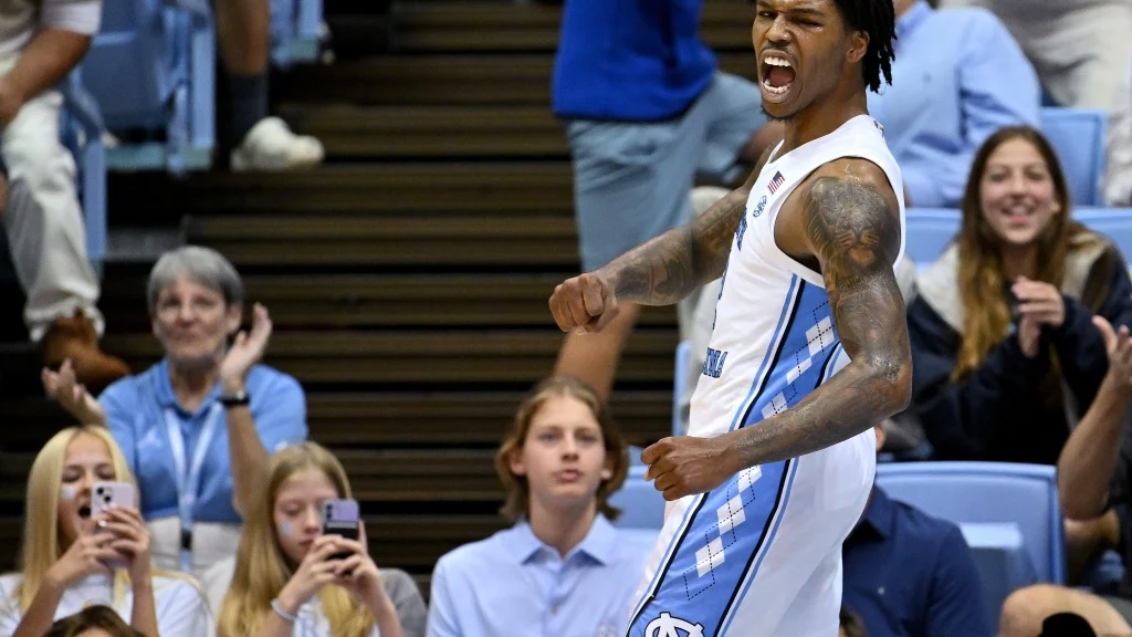Caleb Love ends UNC’s win with big dunk