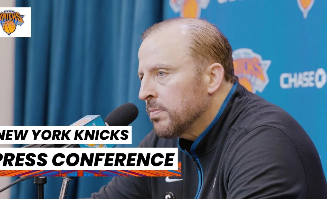 Coach Tom Thibodeau | NY Knicks Media Availability (October 26, 2022)