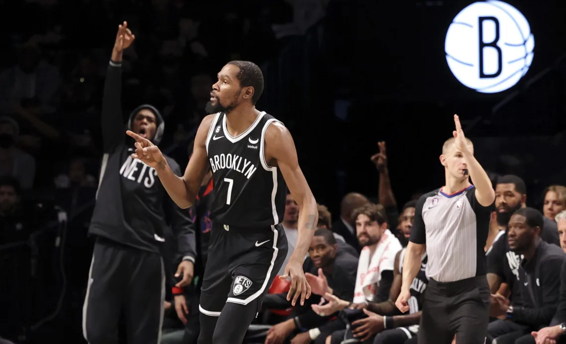 Durant, Seth Curry help Nets pull away, beat Blazers 111-94