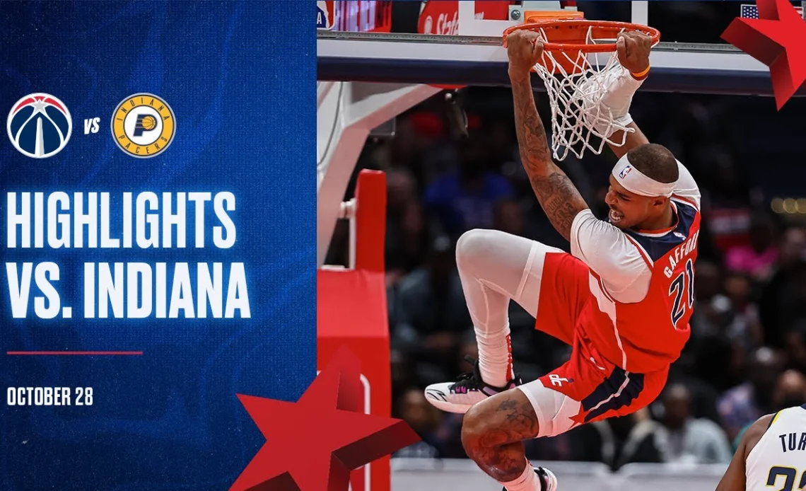 Highlights: Washington Wizards vs Indiana Pacers - 10/28/22