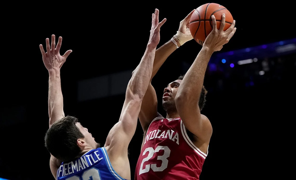 Indiana's Trayce Jackson-Davis led the Hoosiers with 30 points in the thrilling 81-79 win against Xavier