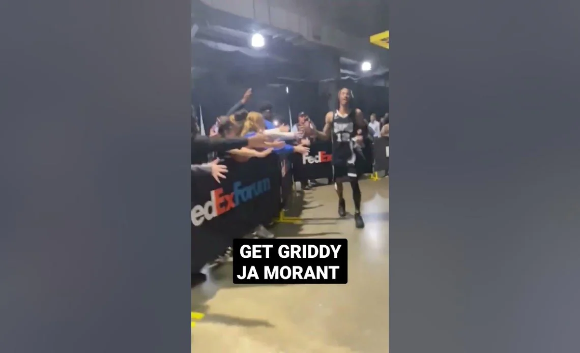 Ja Morant hits the griddy after beating the Timberwolves