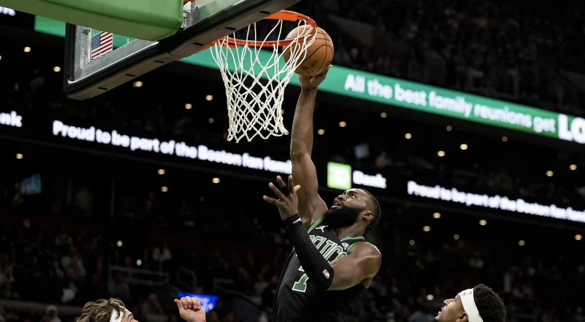 Jaylen Brown’s 36 points halt Wizards rally in 130-121 Celtics win