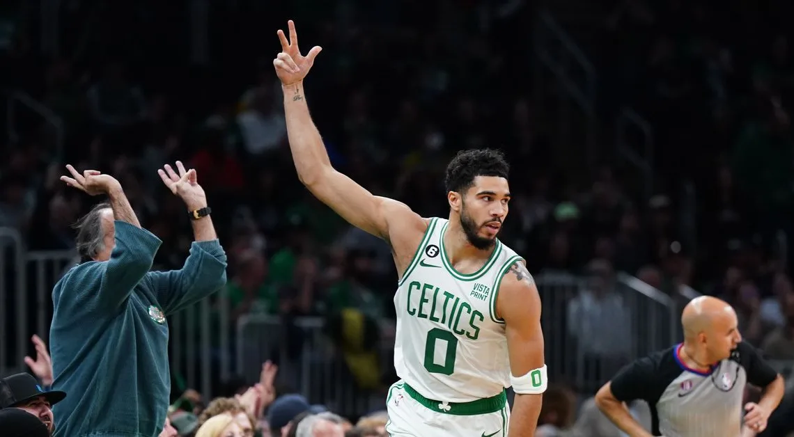 Jayson Tatum erupts for 49 points as Celtics outlast Heat at TD Garden, 134-121