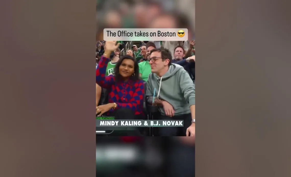 Kelly and Ryan were spotted courtside at the Celtics game on Wednesday 👀