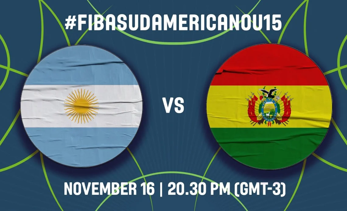 LIVE - Argentina v Bolivia | FIBA South American U15 Championship 2022