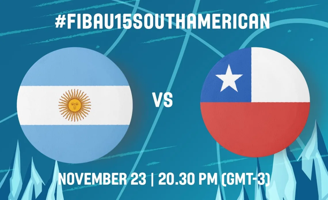 LIVE - Argentina v Chile | FIBA South American U15 Women's Championship 2022