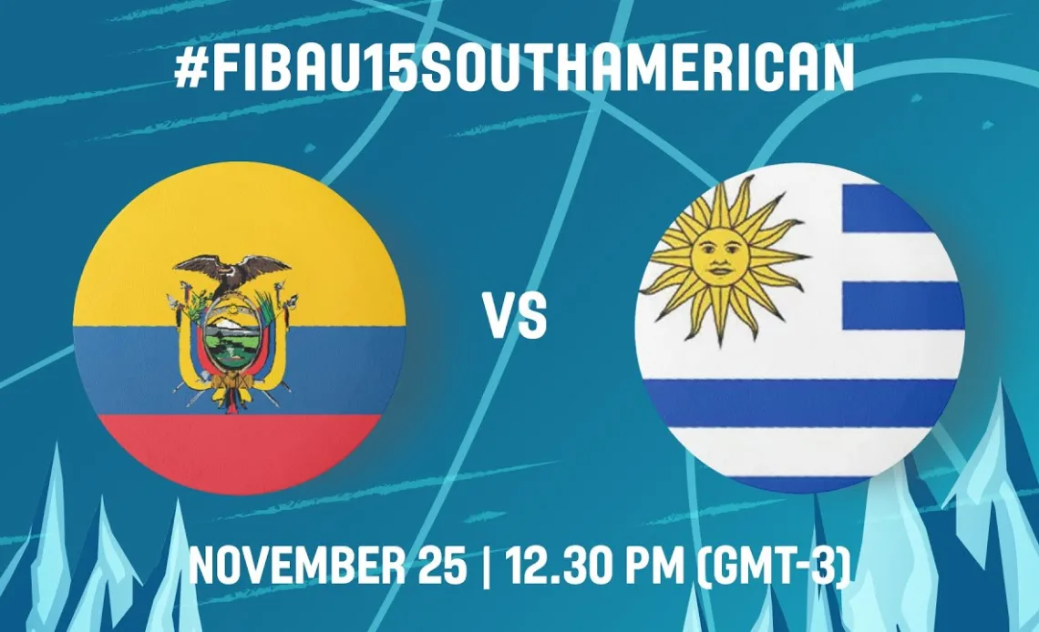 LIVE - Ecuador v Uruguay | FIBA South American U15 Women's Championship 2022