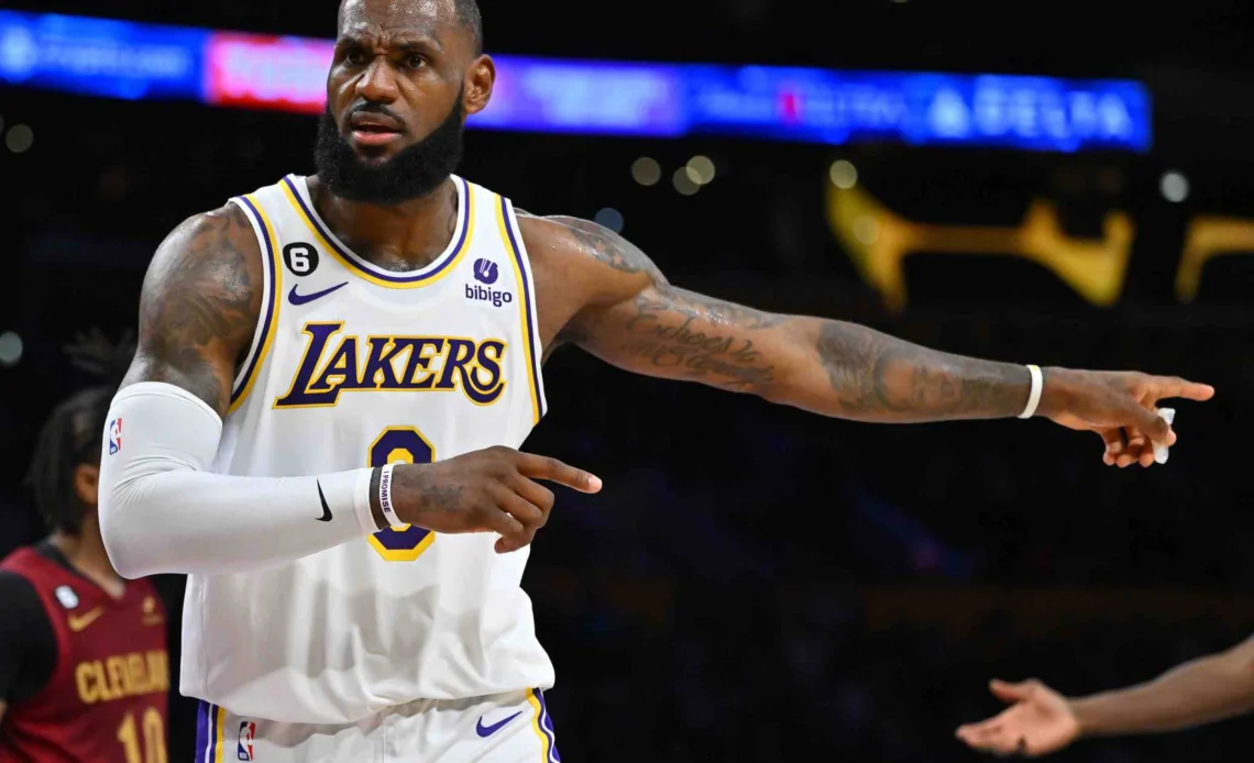 NBA: Cleveland Cavaliers at Los Angeles Lakers