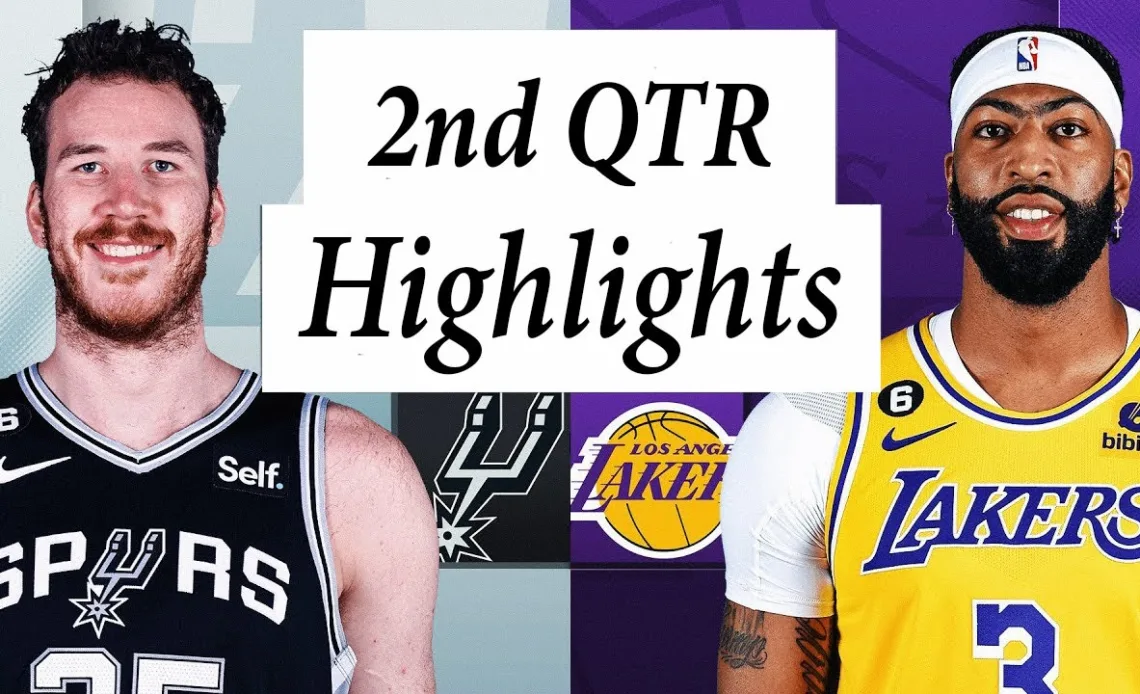 Los Angeles Lakers vs. Antonio Spurs Full Highlights 2nd QTR | Nov 20 | 2022 NBA Season