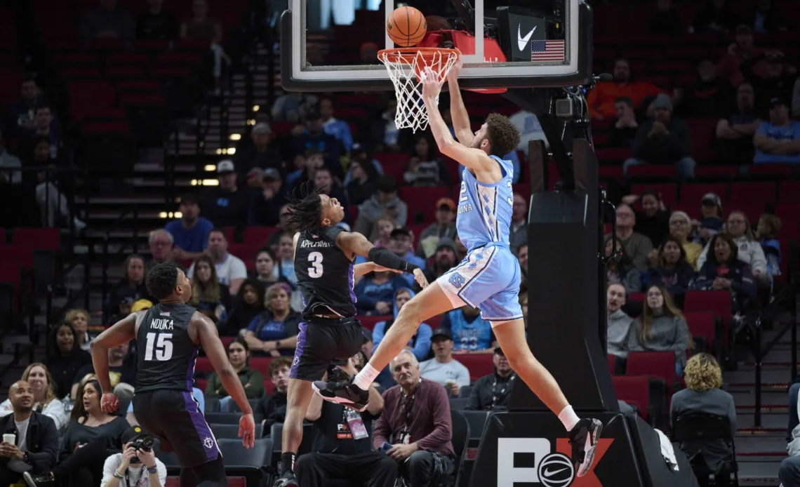 Nance and Love power UNC basketball to victory over Portland
