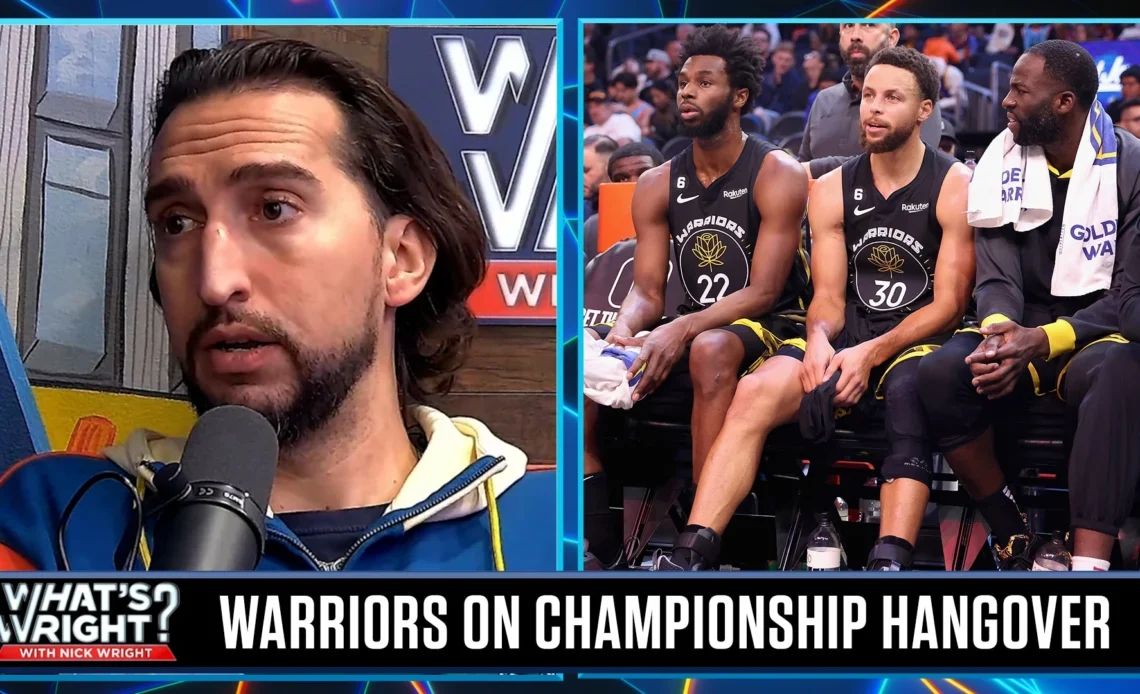 Nick is sounding the alarm on Warriors despite Steph Curry's dominance | What's Wright?