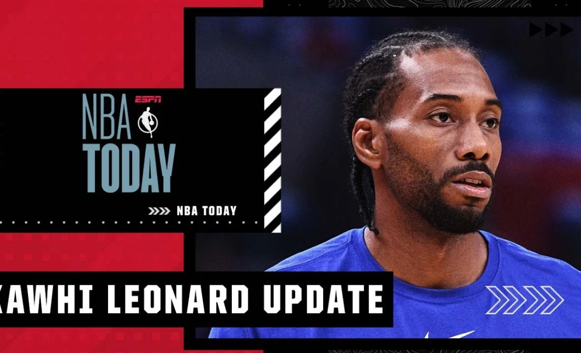 Ohm Youngmisuk is unsure when we’ll see Kawhi Leonard back for Clippers | NBA Today