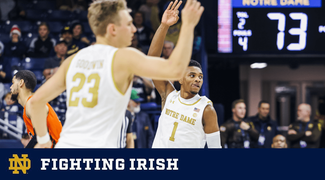Starling Shows Off in Irish 82-66 Win over Bowling Green – Notre Dame Fighting Irish – Official Athletics Website