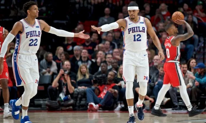 Tobias Harris reacts to being included in trade rumors