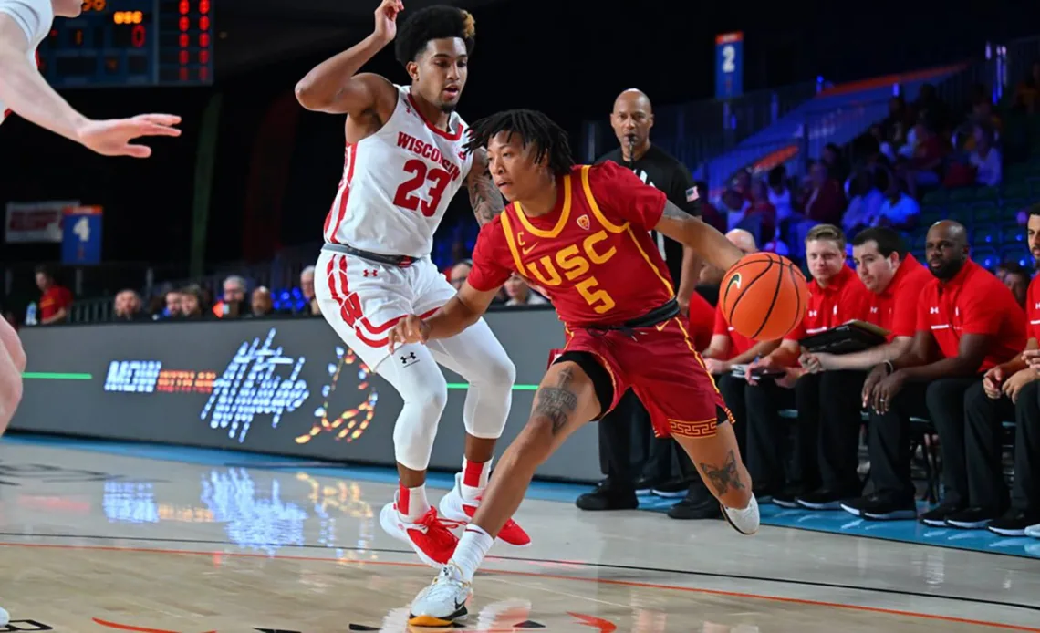 USC Men's Basketball Falls To Wisconsin 64-59, Finishes 4th At Battle 4 Atlantis