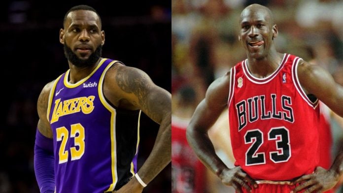 LeBron James Michael Jordan