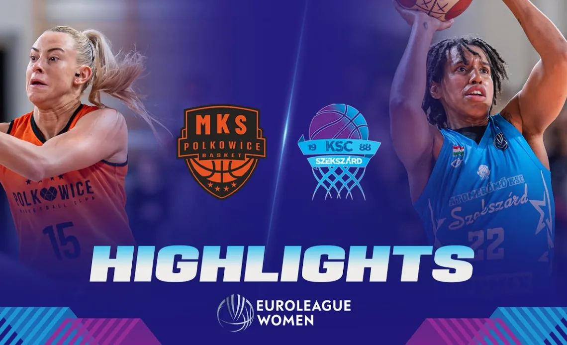 BC Polkowice v Atomeromu KSC Szekszard | Gameday 7 | Highlights | EuroLeague Women 2022-23