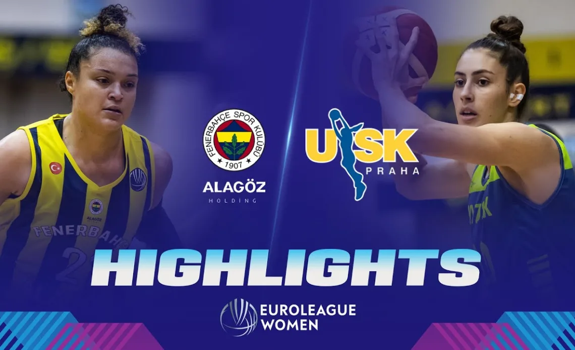 Fenerbahce Alagoz Holding v ZVVZ USK Praha | Gameday 5 | Highlights | EuroLeague Women 2022-23