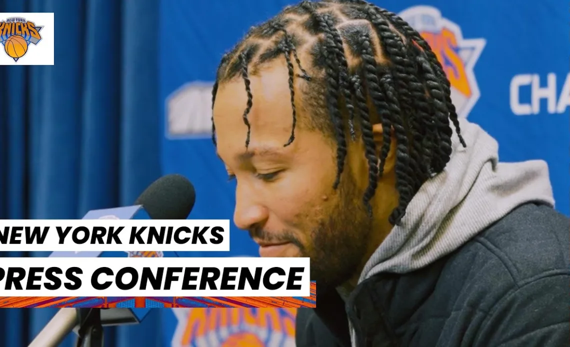 Jalen Brunson | NY Knicks Post-Game Media Availability (December 20, 2022)