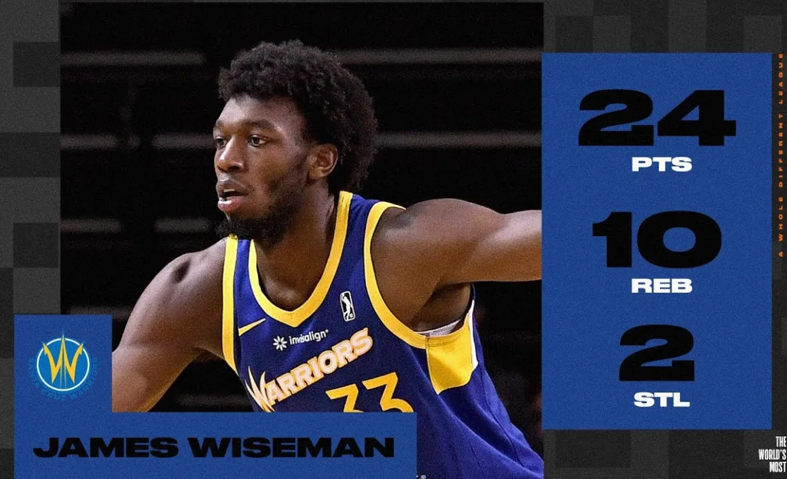 James Wiseman Posts Fourth Straight Double-Double (24 PTS & 10 REB) In Win Over Lakers!