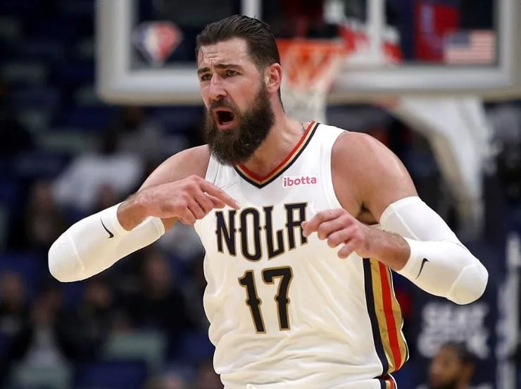 Pelicans Jonas Valanciunas first player in NBA history to accomplish this feat