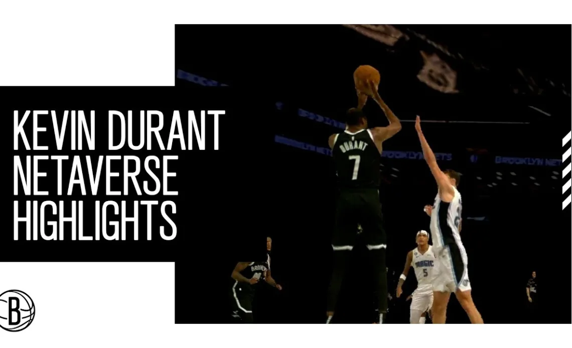 Kevin Durant Drops 45 Points vs. Orlando | Netaverse Highlights