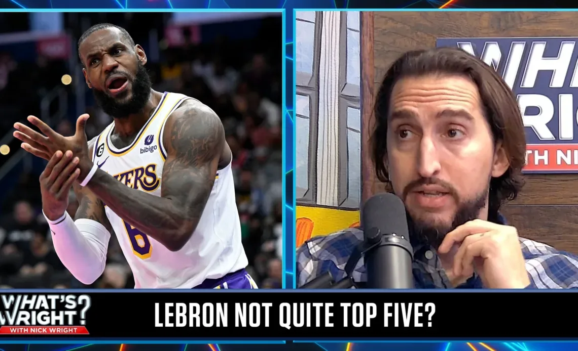 LeBron, AD drop out of Nick's Top 5 NBA players list | What's Wright?