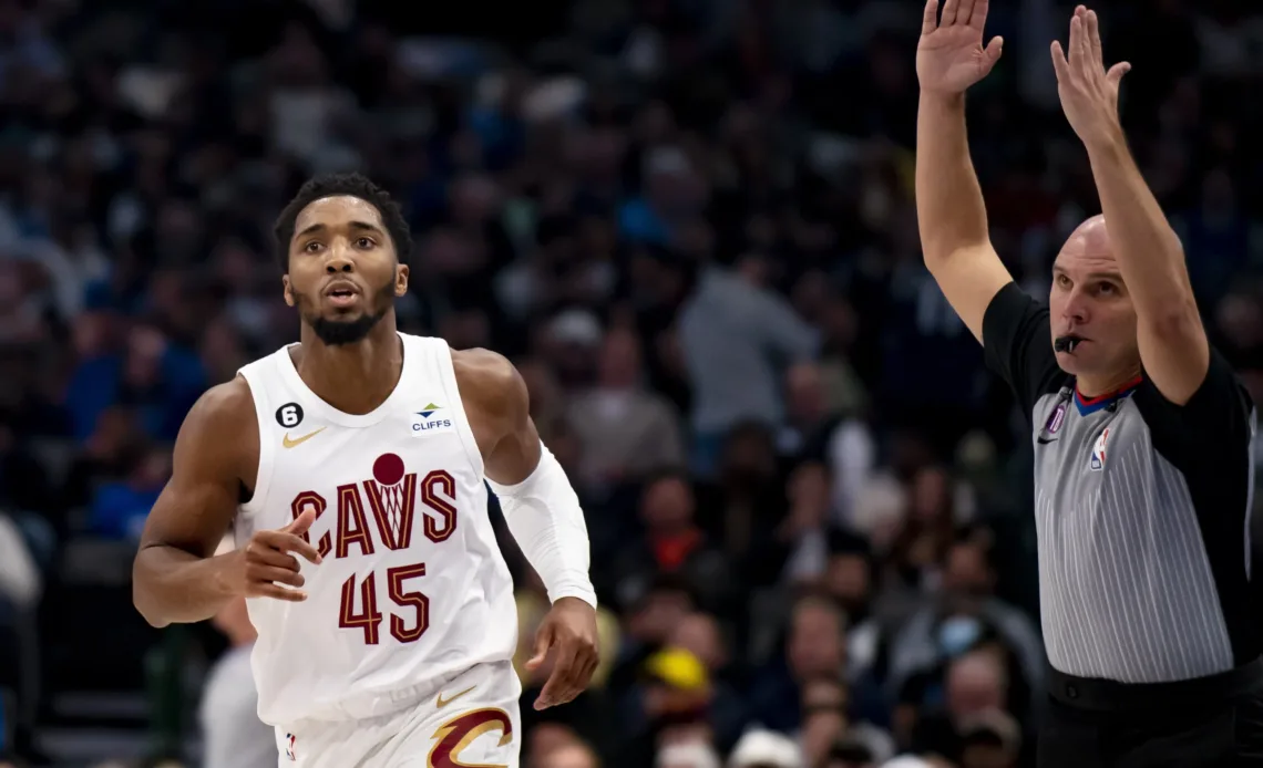 Mitchell leads Cavs to 105-90 win over 2022 playoff foe Mavs