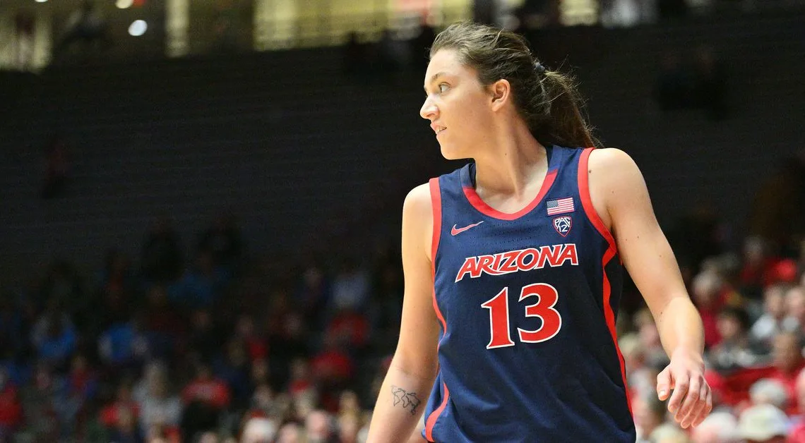 NCAAW: Cate Reese, Arizona Wildcats face first test in Kansas Jayhawks