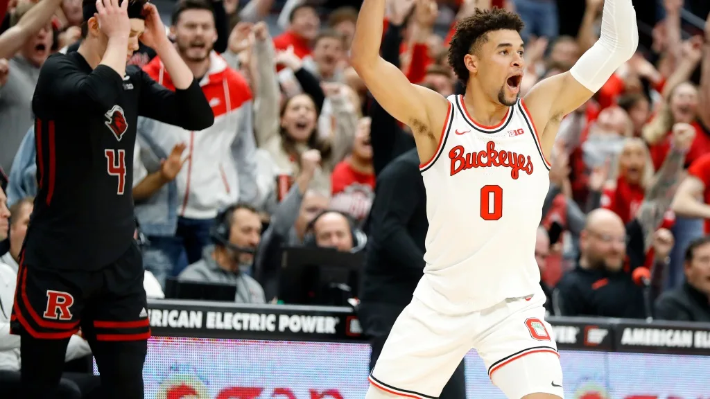 Ohio State hoops’ Holden hits buzzer-beating three vs. Rutgers