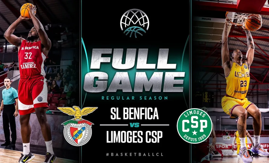 SL Benfica v Limoges CSP | Full Game | Basketball Champions League 2022/23