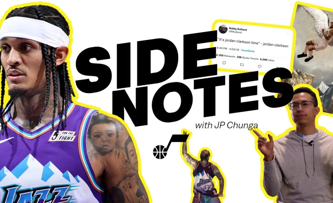 Side Notes: JORDAN CLARKSON passing breakdown ☮️ | UTAH JAZZ