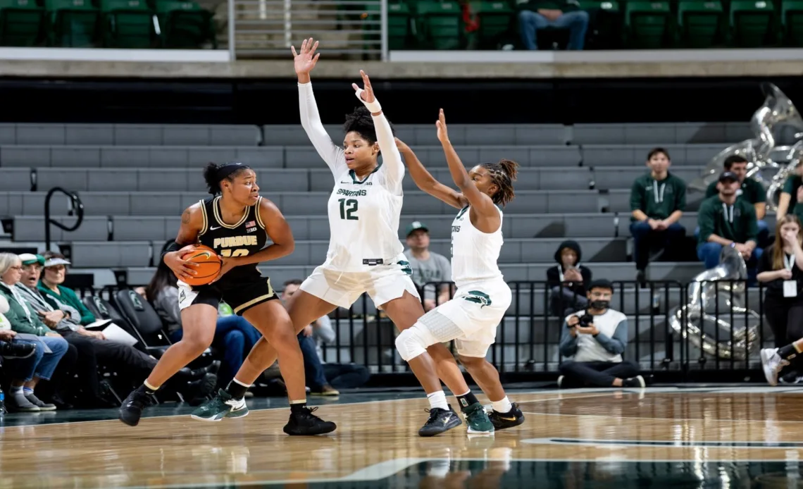 Spartans Drop Overtime Thriller to Purdue, 76-71