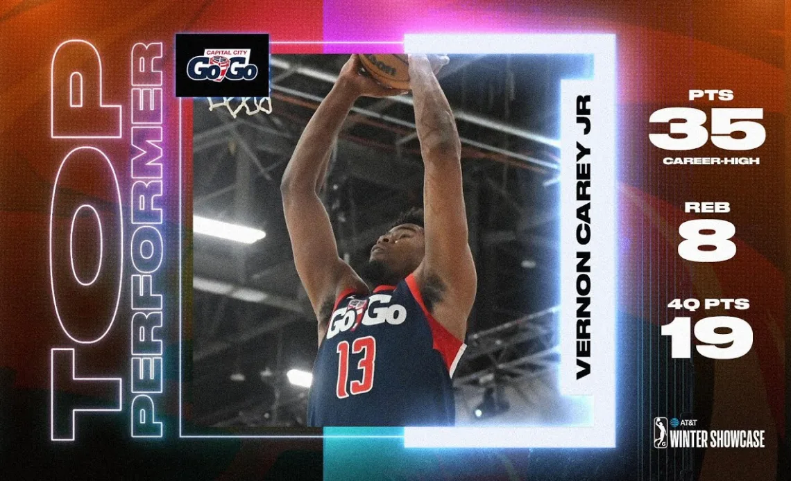 Vernon Carey Jr. Explodes For A CAREER-HIGH 35 PTS (19 in Q4) In Comeback Victory Over Stars!