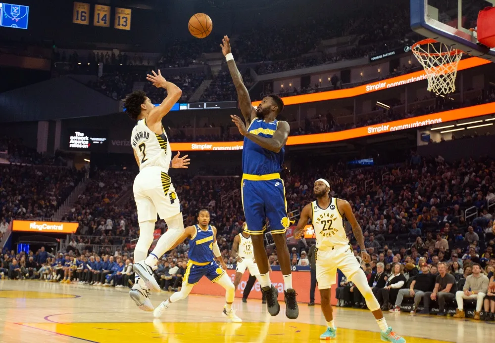 Warriors’ Curry, Wiggins, Green out vs. Jazz