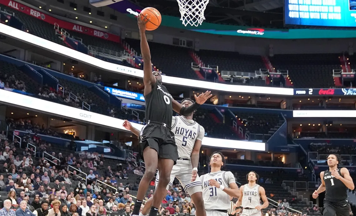 Xavier's Souley Boum scores 28 points in the Musketeers' 102-89 win over Georgetown