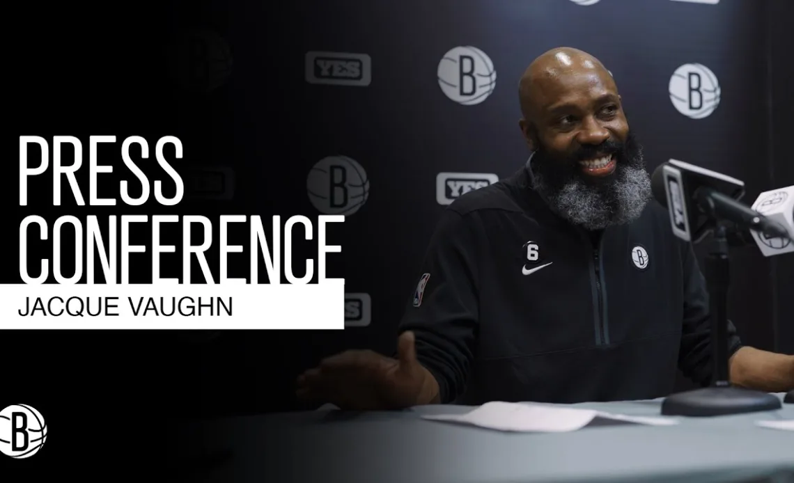 Jacque Vaughn | Post-Game Press Conference | Brooklyn Nets vs. Utah