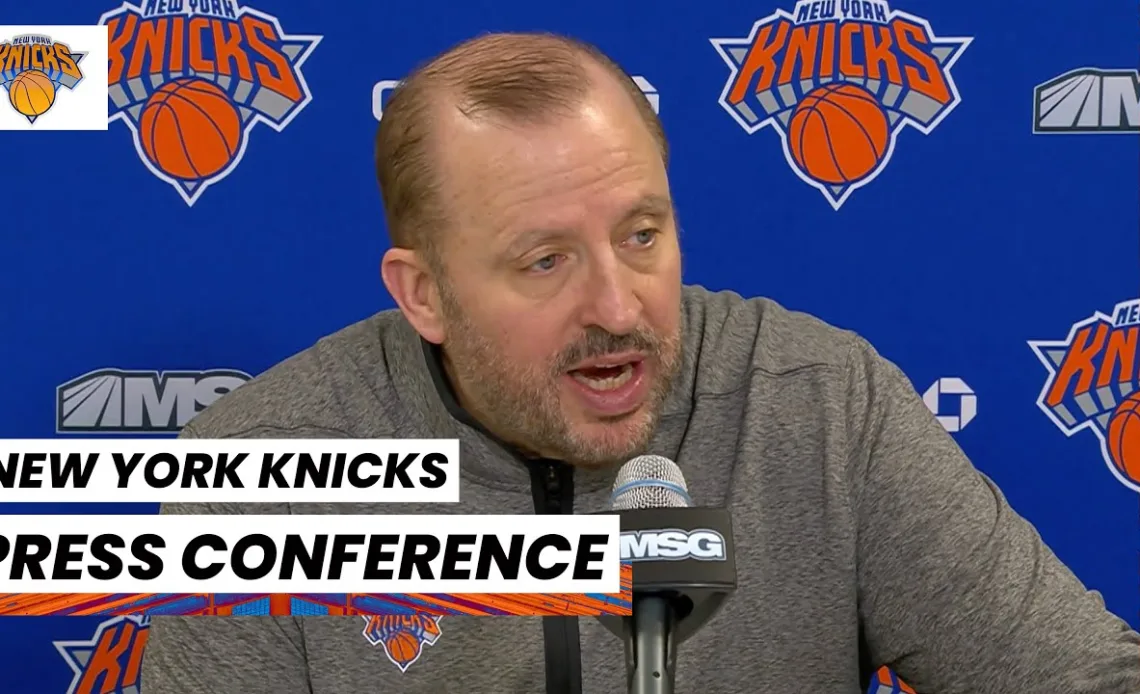 Coach Tom Thibodeau | NY Knicks Post-Game Media Availability (January 15, 2023)
