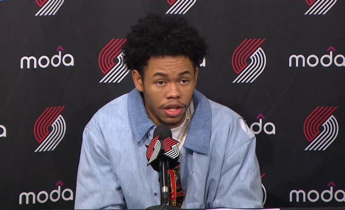 Anfernee Simons: "We executed on both ends of the ball." | Portland Trail Blazers | Jan. 14, 2023