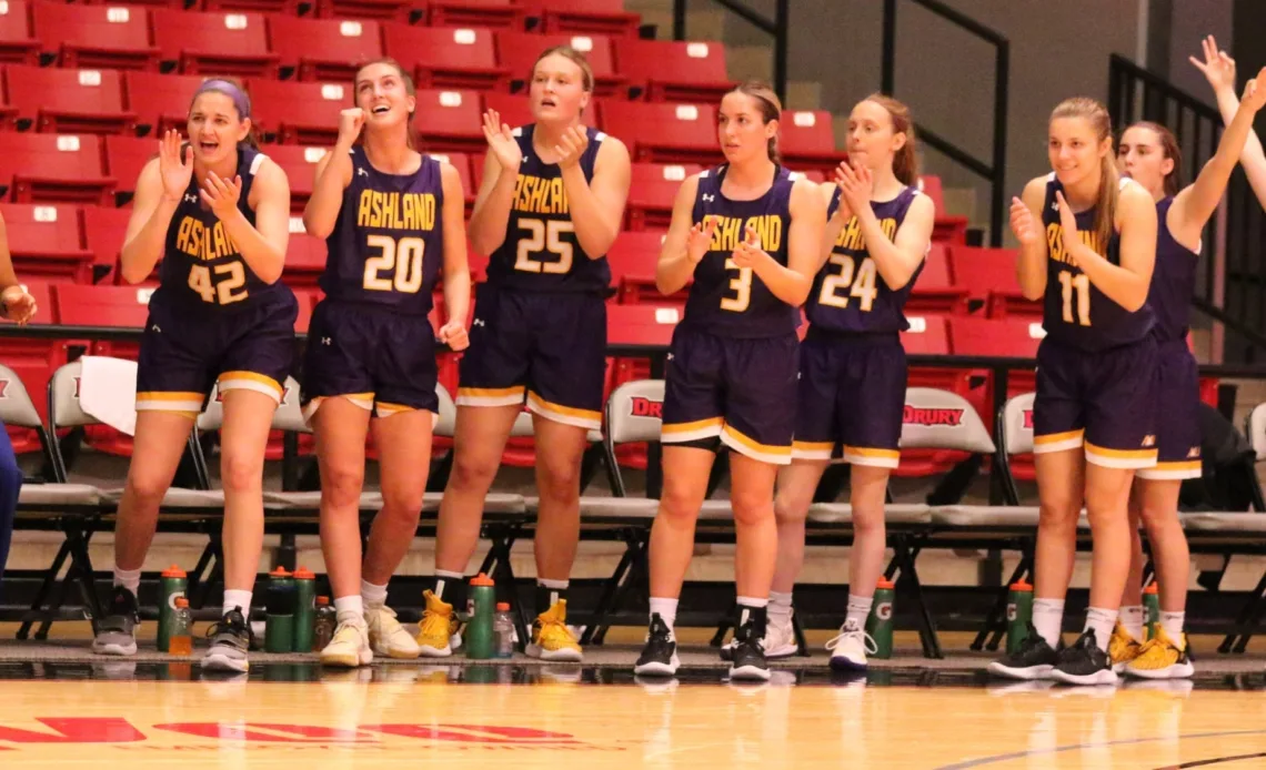Ashland is the new No. 1 in the DII women's basketball Power 10 rankings