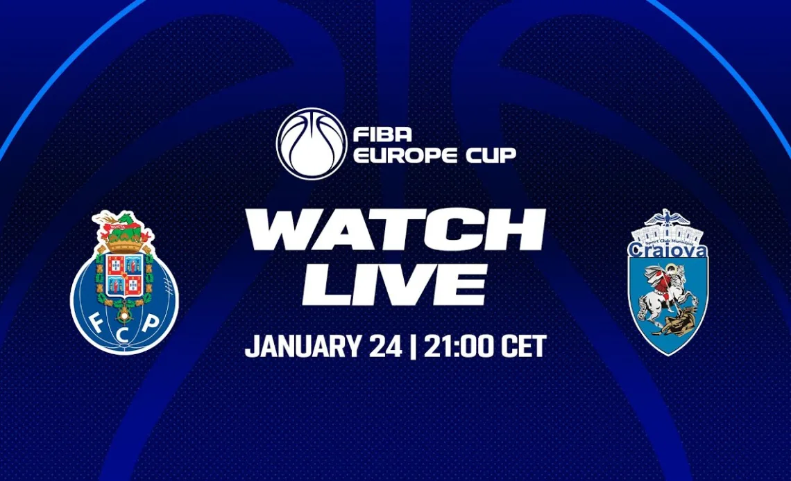 FC Porto v SCMU Craiova | Full Basketball Game | FIBA Europe Cup 2022-23